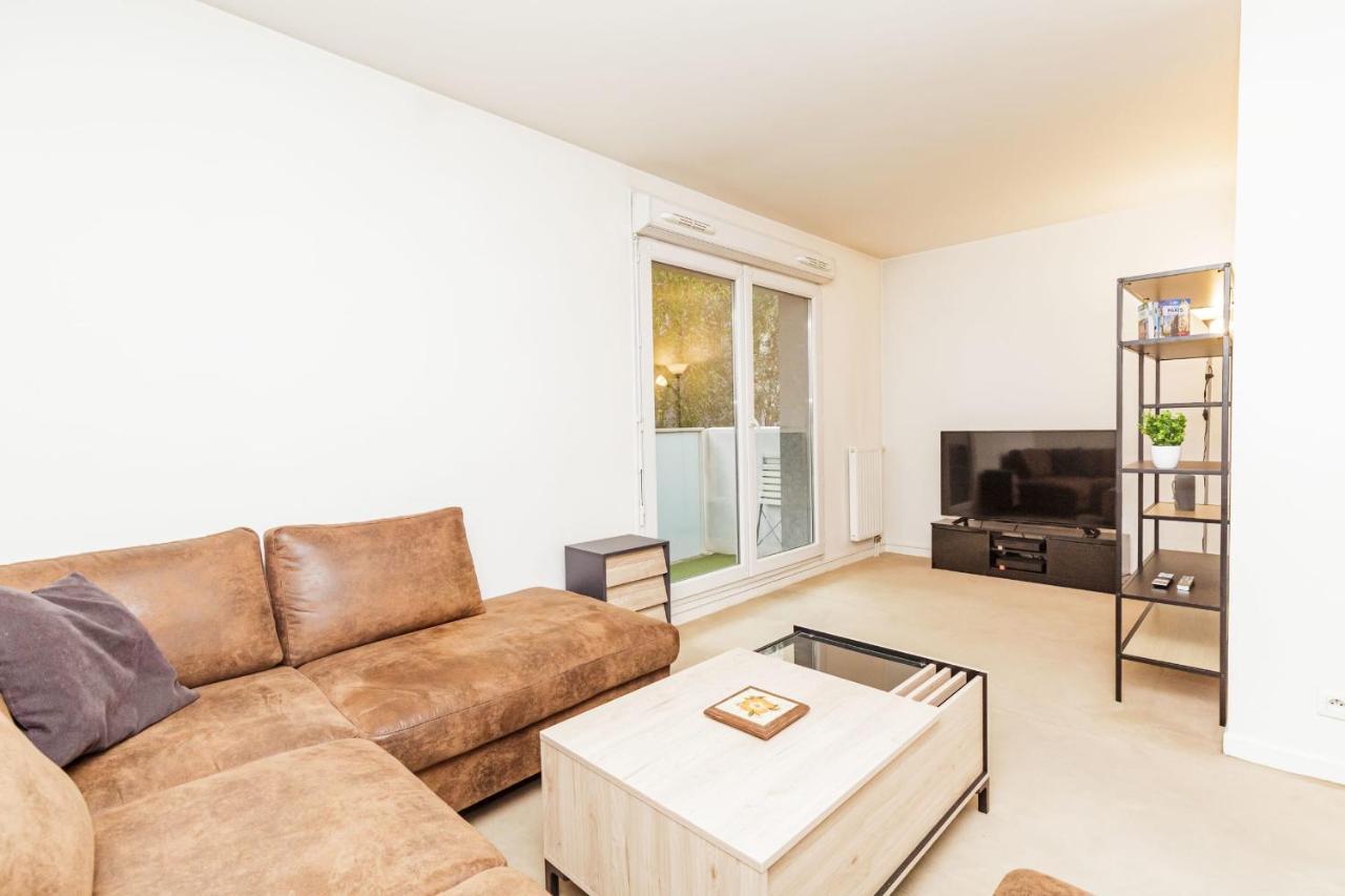 Bright 68 M2 Apartment Near The Stade De France Aubervilliers Exterior photo